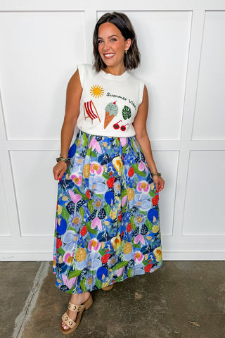 The Paradise Palette Skirt