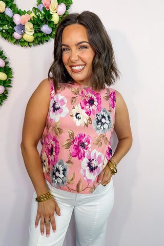 Bloom & Blush Floral Top