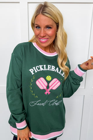 Pickleball Social Club Oversized Pullover