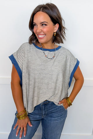 Keep It Casual Stripe Top