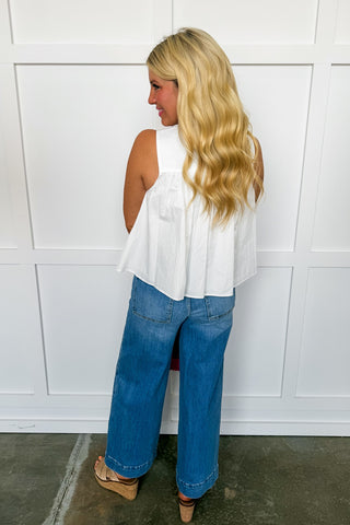 Pure Intent Sleeveless Blouse