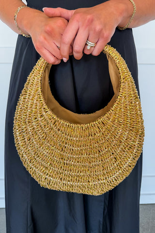 Seaside Stroll Straw Bag
