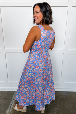 By The Seashore Shell Print Dress