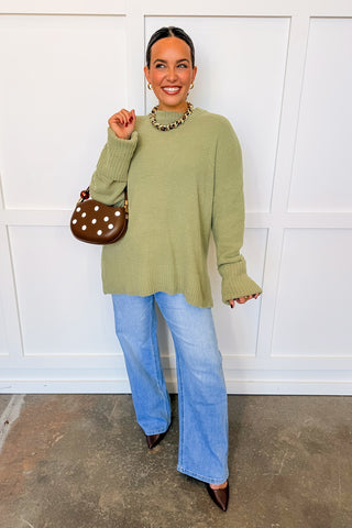 Black Friday Deals - The Cloud Nine Sweater in Sage