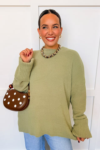 Black Friday Deals - The Cloud Nine Sweater in Sage