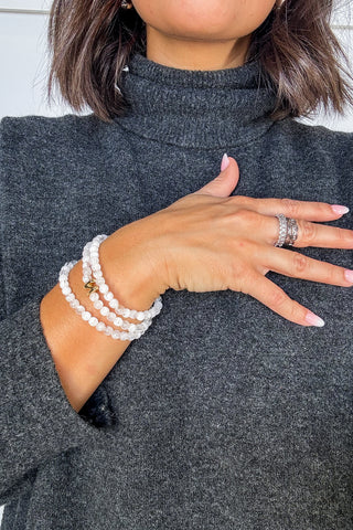 Beaded Initial Bracelet