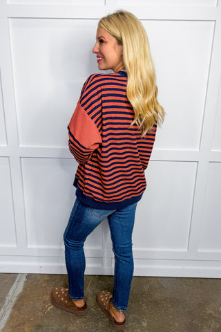 The Autumn Striped Sweater