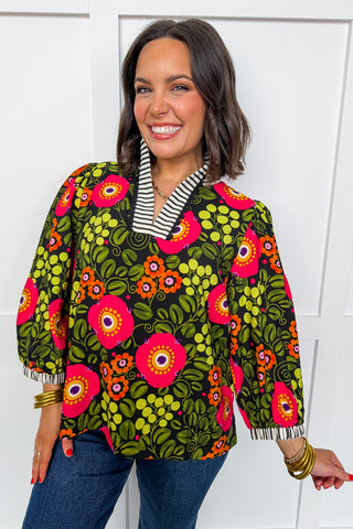 The Kaleidoscope Bloom Top