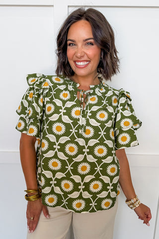 Daisy Meadow Muse Top