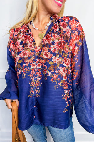 Hot Pink Deal - The Midnight Bloom Top