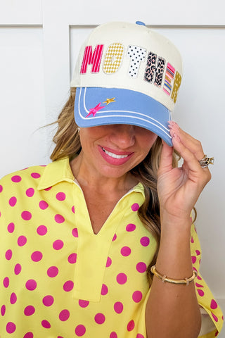 On The Go Polka Dot Short Set in Yellow