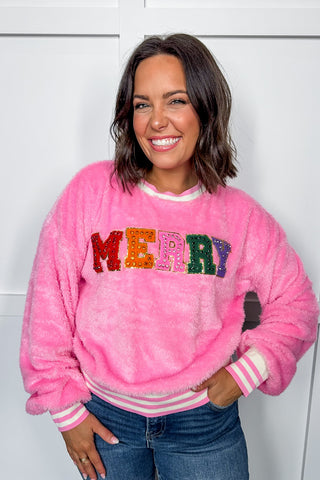 Hot Pink Deal - Merry Pink Sweater