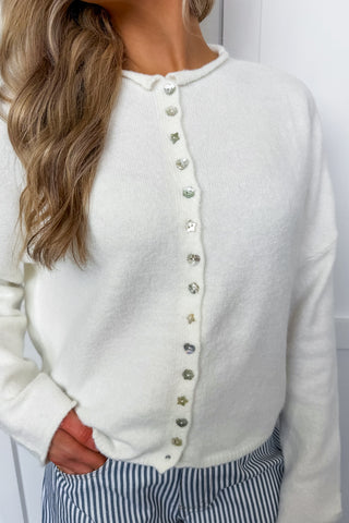 The Opal Glow Cardigan