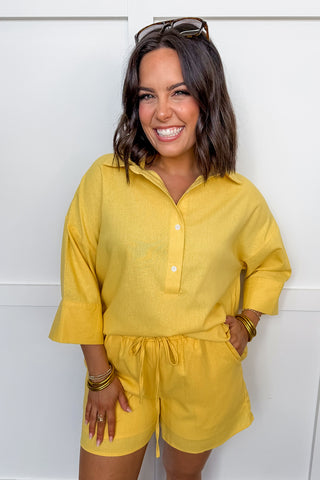 The Sunshine Stroll Short Set