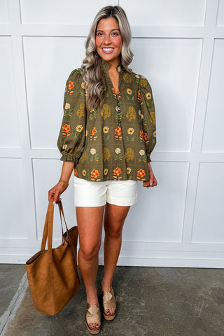 The Meadow Paisley Top