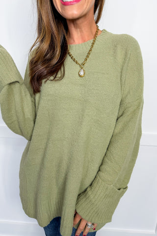 Black Friday Deals - The Cloud Nine Sweater in Sage