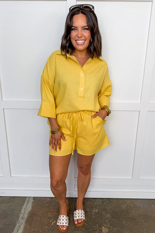 The Sunshine Stroll Short Set