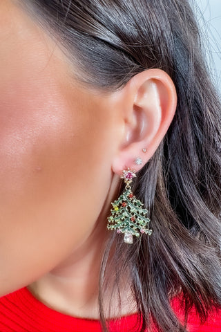 Merry & Bright Tree Earrings
