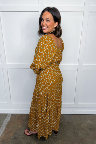 The Dandelion Floral Maxi Dress