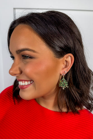 Merry & Bright Tree Earrings