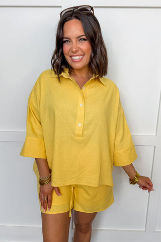 The Sunshine Stroll Short Set