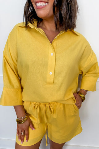 The Sunshine Stroll Short Set