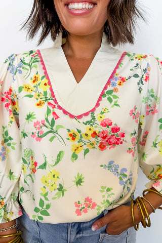 Petals & Sunshine Blouse