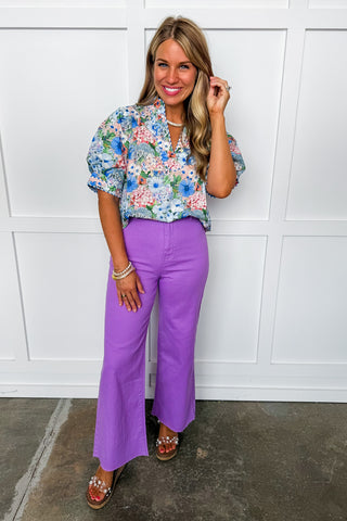 The Painted Petals Top