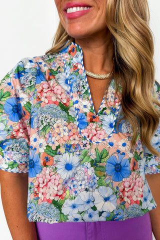 The Painted Petals Top