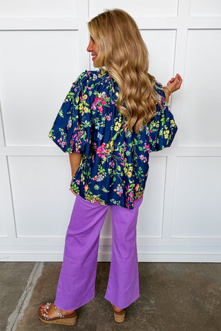 The Carmen Pants in Lavender