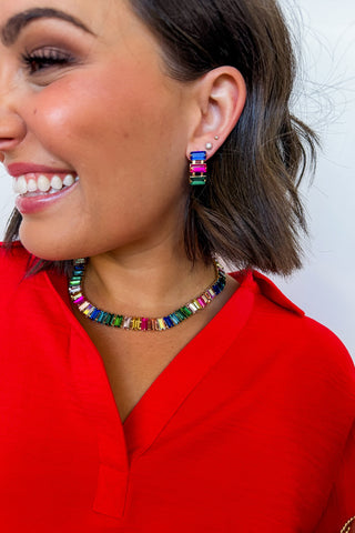 Life Of The Party Gem Necklace Set