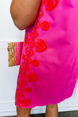 The Palm Cove Embroidered Dress