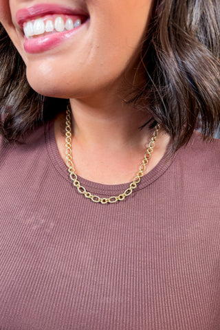The Milan Rope Chain Link Necklace