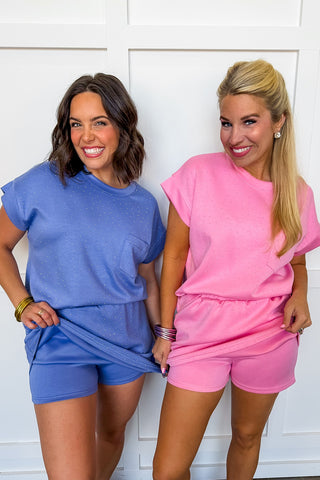 The Everyday Motion Skort Set in Pink