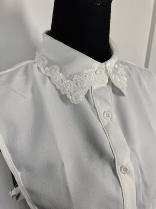 White Lace Dickey