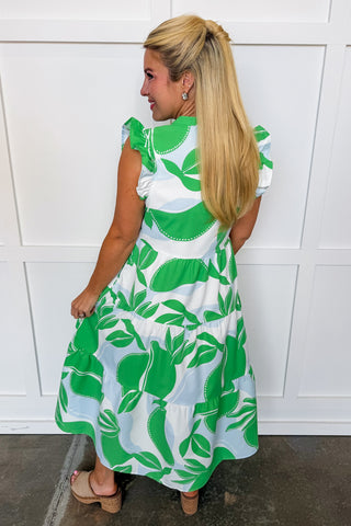 The Kari Dress in Light Blue