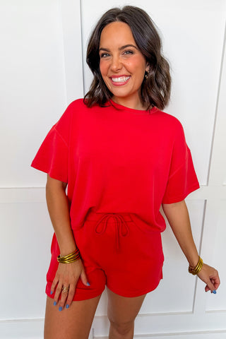 The Off Duty Lounge Set in Brick