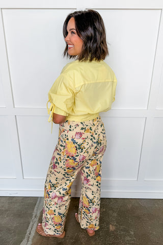 Blooming Beauty Floral Wide Leg Pants