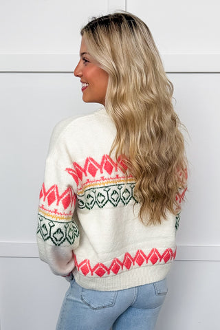 The Caroline Sweater in Ivory