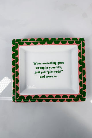 Sassy Wise Saying Tray