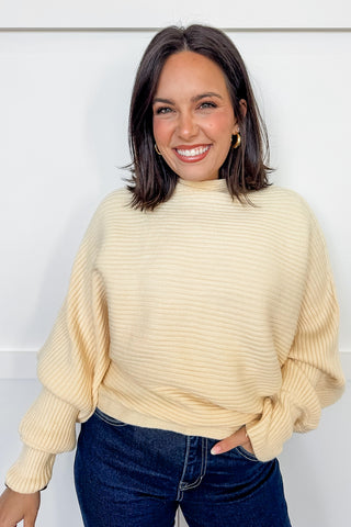 Hot Pink Deal  - Essential Ribbed Sweater