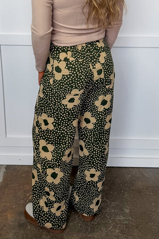 Cool Girl Club Floral Jeans