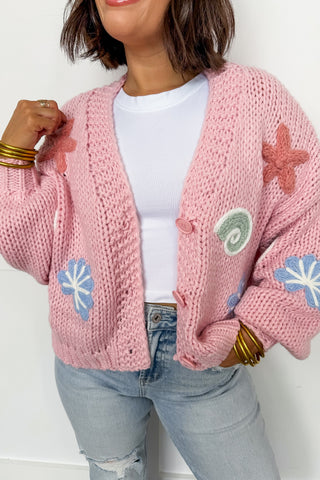 Petal Dreams Knit Cardigan
