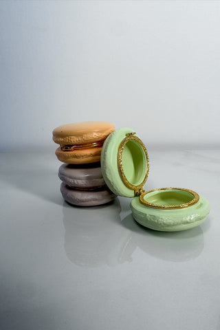 Macaron Limoges Style Trinket Box