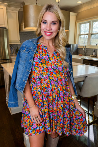 Hot Pink Deal - Garden Party Glow Dress