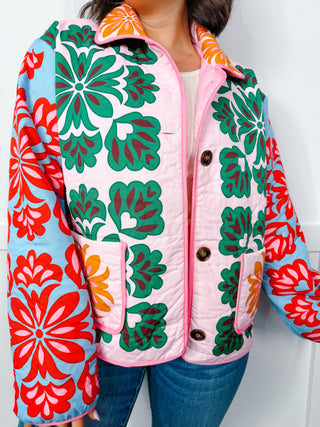 Heirloom Bloom Quilted Jacket