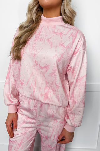 Pink Plush Lounge Set