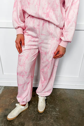 Pink Plush Lounge Set