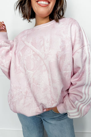 Blush Camo Sweatshirt