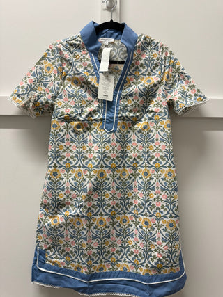 The Brenda Short Sleeve Dress in Ashdown Abbey By Mary Square